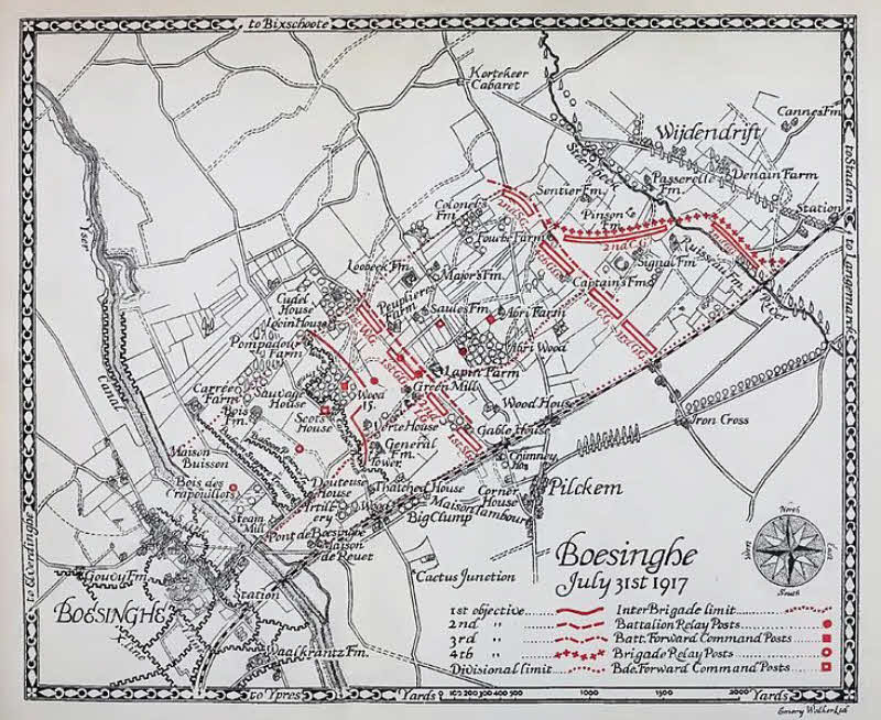 Gurads Division at Pilckem Ridge 31st July 1917