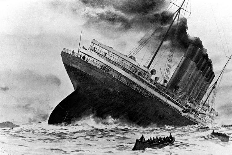 Lusitania sinking 1915