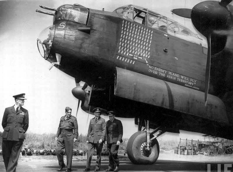 57 Squadron Lancaster Bomber